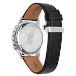 Citizen Men's Eco-Drive Dress Classic Calendrier Watch, Black Leather Strap, Black Dial (Model: BU2100-05E)