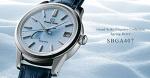 Mens Grand Seiko Spring Drive Movement, Blue Snowflake Dial SBGA407
