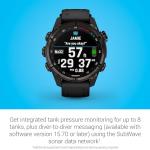 Garmin Descent™ Mk3i, Dive Computer and Multisport GPS Smartwatch, Air Integration, Black