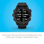 Garmin Descent™ Mk3i, Dive Computer and Multisport GPS Smartwatch, Air Integration, Black