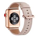 WFEAGL Compatible with Apple Watch Band 41mm 40mm 38mm 42mm(series 11 10) Women, Top Genuine Leather Band for iWatch SE 3 2 1 & Series 11 10 9 8 7 6 5 4 3 2 1