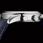 Stuhrling Original Mens Watches Chronograph Analog Blue Dial with Date - Tachymeter 24-Hour Subdial Mens Blue Leather Strap - Watches for Men Rialto Collection