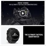Garmin tactix® 8 51mm, AMOLED Display, Premium Tactical GPS Smartwatch, Includes Applied Ballistics Ultralight™ Solver