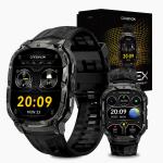 CARBINOX Vortex Smartwatch (Answer/Make Calls), Military-Grade Rugged Fitness Tracker, IP69K Waterproof, Sport Design for Active Lifestyles