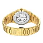 PIERRE RICHARDSON PR5922 Men’s Watch – Black Dial, 24K Pure Gold Plated, Automatic, Sapphire, 41mm, 10ATM