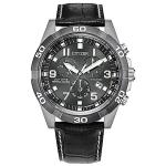 Citizen Men's Eco-Drive Sport Casual Brycen Chronograph Watch, Super Titanium™, Perpetual Calendar, Tachymeter 12/24 Hour Time, Alarm, Date