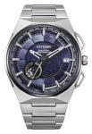 Citizen Eco-Drive Satellite Wave - World Time GPS Super Titanium Blue Dial Bracelet Watch 45.4mm - CC3097-52L