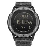 CakCity Digital Waterproof Watch for Women Mens All Black Sports Watch Outdoor Tactical Watches for Men Stopwatch Wrist Watch with Compass,Step Counte