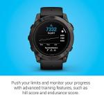 Garmin epix Pro (Gen 2) Sapphire Edition, 51mm, High Performance Smartwatch, Advanced Training Technology, Built-in Flashlight, Black