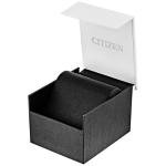 Citizen Men's Eco-Drive Sport Casual Chronograph Watch, Gray Leather Strap, Silver-Tone Dial, Chronograph, Date (Model: CA4500-24H)