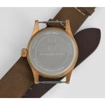 Hamilton Watch Khaki Field Mechanical Bronze | Swiss Made | 38mm Stainless Steel Case | Black Dial Analog Watch | Brown Leather NATO Strap (Model: H69459530)