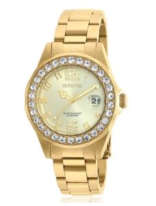 Invicta Women's 21397 Pro Diver Analog Display Quartz Gold Watch