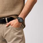 Fossil Men's Autocross Multifunction Black Stainless Steel Watch (Mode: FS6125)