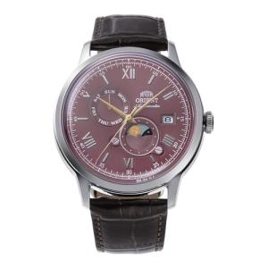 Orient Bambino Version 9 Stainless Steel Automatic Dress Watch with Weekly Calendar Model: RA-AK0807R30B