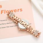 Dacdyi 3Pcs Women Wholesale Watches Elegant Diamond Bangle Bracelet Analog Quartz Wrist Watch