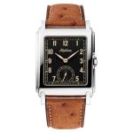 Alpina Men's Swiss Automatic Alpiner Heritage Watch, Brown Leather Strap, Black Dial Style: AL-530BA3C6