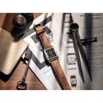 Alpina Men's Swiss Automatic Alpiner Heritage Watch, Brown Leather Strap, Black Dial Style: AL-530BA3C6