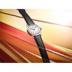 Alpina Men's Automatic Heritage Watch, Black Leather Strap, Beige Dial Style: AL-520BG3SH6