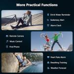 IOWODO Military Smart Watch for Men (Answer/Dial Calls), 1.45" Fitness Tracker with 100-Day Battery/Flashlight/Compass/Heart Rate/120+ Sports Modes IP68 Waterproof Smartwatch for iOS Android(2 Straps)