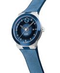 Movado Bold Men's Watch - Swiss Automatic, Self-Winding, Silicone Strap - Contemporary, Sporty Luxury Fashion Timepiece for Him - 43.5mm