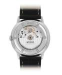 MIDO Commander Chronometer - Swiss Automatic Watch for Men - Silver Dial - 40mm Stainless Steel Case - Black Leather Strap - M0214311603100