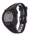 Timex Men's T5K417 Ironman Classic 30 Oversized Black/Gray/Red Resin Strap Watch