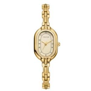 CHEETAH Gold Bracelet Watches for Women, Small Vintage Bangle, Easy Read Numeral Dial, Waterproof