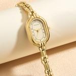 CHEETAH Gold Bracelet Watches for Women, Small Vintage Bangle, Easy Read Numeral Dial, Waterproof