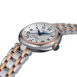 Tissot Womens Bellissima Automatic 316L Stainless Steel case with Rose Gold PVD Coating Swiss Automatic Watch, Grey, Stainless Steel, 5 (T1262072201300)
