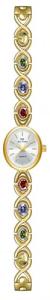 FANMIS Gold Watches for Women with Small Vintage Bracelet Elegant Jade Oval Dial Dress Watch Fashion Quartz Wrist Watch Waterproof Watch (B Gold)