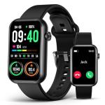 Smart Watch Fitness Tracker (Answer/Make Call), 24/7 Heart Rate Spo2 Blood Pressure Monitor Sleep Tracker, 114 Sports Modes Pedometer Calorie Step Tracker, Waterproof Activity Tracker for Women Men
