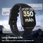 DIVOAZBVO Smart Watch for Men, 120+ Sports Modes Smartwatch with 1.83" HD Touchsreen, Sleep Monitor, IP67 Waterproof, Bluetooth Call & Music Control Fitness Watch for iPhone/Android Black