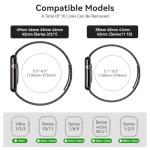 SUNFWR Compatible with Apple Watch Band 44mm 45mm 42mm 46mm 49mm for Men Women, Stainless Steel Metal iWatch Band for Apple Watch Series 11/10/9/8/7/6/5/4/3/2/1/SE/SE2/SE3 Ultra3/2/1 (No case)