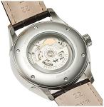 Hamilton Watch Jazzmaster Viewmatic Auto | Swiss Made | 44mm Stainless Steel Case | Silver Dial Analog Watch | Brown Leather Strap (Model: H32755551)