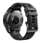 ANCOOL Black Silicone Watch Band for Fenix Series