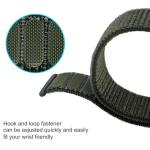 ANNEFIT 20mm Nylon Sport Loop Watch Bands (2 Pack)