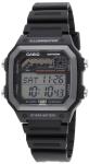 Casio WS1600H Series | Men’s Watch | Sports Design | Black | Stopwatch | Countdown Timer | LED Light with Afterglow | 100M WR | Daily Alarm | Auto Calendar | World Time | 10 Year Battery