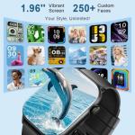 Smart Watch for Men Women(Answer/Make Calls), 1.95"HD 2025 New Smartwatches with Heart Rate/Sleep Monitor/Pedometer, Fitness Tracker 113+ Sport Mode IP68 Waterproof Running Watch for Android iOS