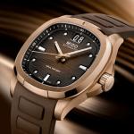 MIDO Multifort TV Big Date - Swiss Automatic Watch for Men - 40mm Case - Brown Dial - Brown Rubber Strap - M0495263729100