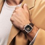 MIDO Multifort TV Big Date - Swiss Automatic Watch for Men - 40mm Case - Brown Dial - Brown Rubber Strap - M0495263729100