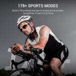 2026 AI Smart Watch with Standalone GPS & Offline Maps, 5ATM Waterproof, 1.43" AMOLED, 21-Day Battery, 178 Sports Modes, Compass, Heart Rate/SpO2/Stress/Sleep Monitor, for Android iOS Men Women Black