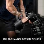 2026 AI Smart Watch with Standalone GPS & Offline Maps, 5ATM Waterproof, 1.43" AMOLED, 21-Day Battery, 178 Sports Modes, Compass, Heart Rate/SpO2/Stress/Sleep Monitor, for Android iOS Men Women Black