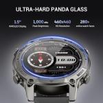 2026 AI Smart Watch with Standalone GPS & Offline Maps, 5ATM Waterproof, 1.43" AMOLED, 21-Day Battery, 178 Sports Modes, Compass, Heart Rate/SpO2/Stress/Sleep Monitor, for Android iOS Men Women Black