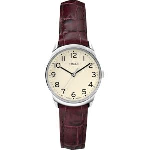 Timex Women's Leather Strap Analog Watch