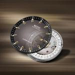 MIDO Commander Gradient - Swiss Automatic Watch for Men - Black See-Through Dial - 40mm Stainless Steel Case and Bracelet with Gold-Color PVD Coating - M0214073341101