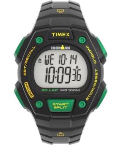 Timex Men's Ironman Triathlon Classic 30 41mm Watch - Black Strap Digital Dial Black Case