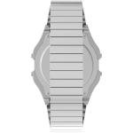 Timex Men's T78587 Classic Digital Silver-Tone Stainless Steel Expansion Band Watch