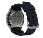 G-Shock Casio Metal Covered Octagonal Black Resin Band Watch GM2100-1A