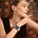 Delidigi Stretchy Bands Compatible for Apple Watch Band Women 40mm 38mm 41mm 42mm 44mm 45mm 46mm 49mm, Nylon Braided Straps for iWatch Series 11 10 9 8 7 6 SE 5 4 3 Ultra 3 2 1