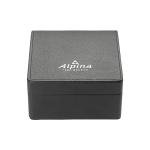 Alpina Men's Startimer Chronograph Big Date Swiss Made Quartz Stainless Steel Case with Brown Leather Strap Watch